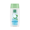 Lotion for gentle makeup removal from eyelids with cotton extract gentle cleansing