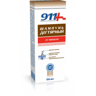 911 Tar Anti-Dandruff Shampoo