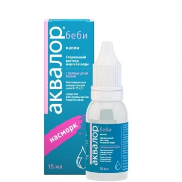 Aqualor Baby nasal drops 15ml