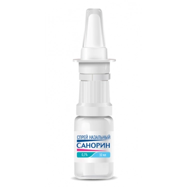 Sanorin nasal spray 0.1% 10ml