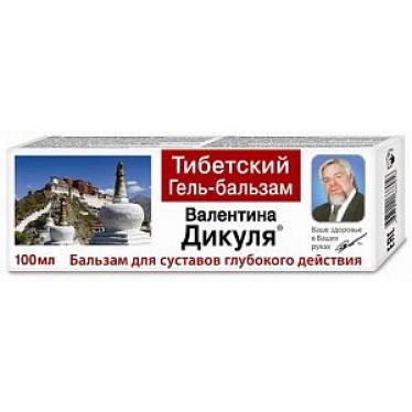 Valentina Dikul Tibetan gel-balm 100 ml