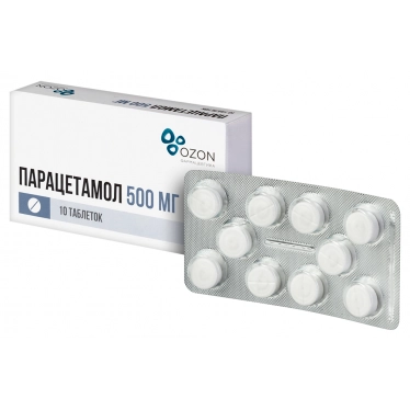 Paracetamol tablets 500mg No.10
