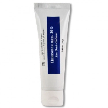 Ointment of zinc oxide 20% 25g