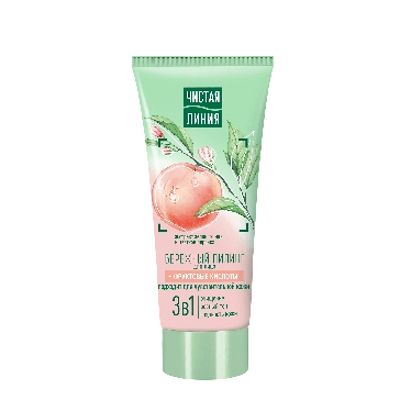 Gentle facial peeling with fruit acids