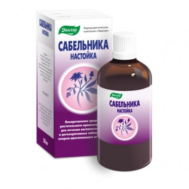 Sabelnik tincture Evalar 50ml