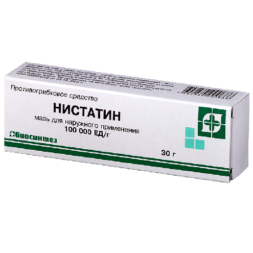 Nystatin ointment 100000 U/g 30g