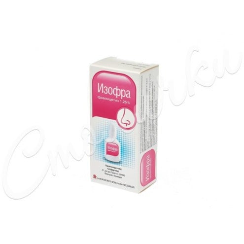 Isofra nasal spray 12.5mg/ml 15ml №1