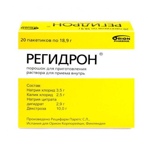 Rehydron powder for oral solution 18.9 g No. 20