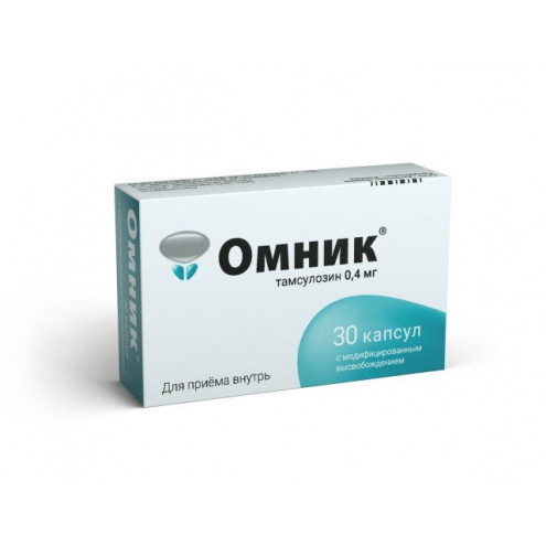 Omnic capsules with mod. release 0.4 mg No. 30
