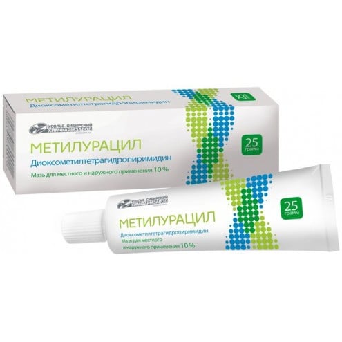 Methyluracil Nizhpharm ointment 10% 25g