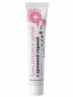 Home Doctor - Moisturizing Hand and Nails Cream  with Arnica