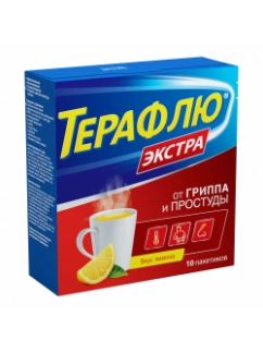 TheraFlu extra flu and cold powder, 10 sachets