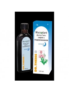 Dr. Theiss Mucoplant Plantain Good night 100ml