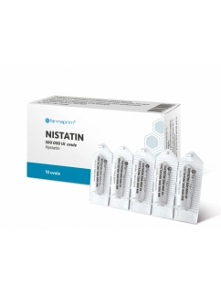 Nystatin vaginal ovules suppositories 500000 IU №10