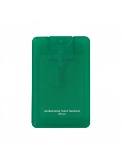 Credit Card Style Antibacterial Hand Sanitizer Spray 0.67 Oz. 