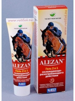 Alezan gel 2 in 1 with a cooling-warming effect, 100ml