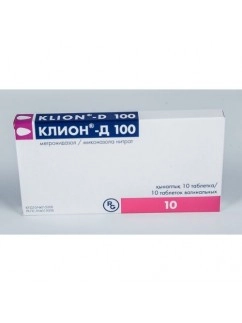 Klion-D vaginal tablets 100 mg No. 10