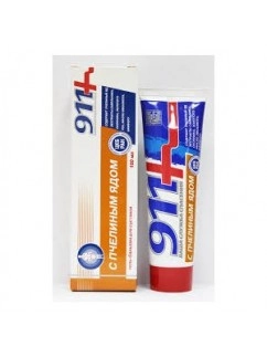 911 Gel-balm WITH BEE VENOM for joints 100ml