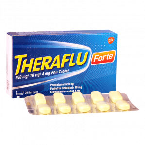 TheraFlu Extra Tab for flu and colds, 10 tablets