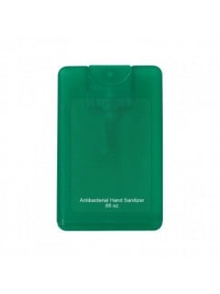 Credit Card Style Antibacterial Hand Sanitizer Spray 0.67 Oz. 