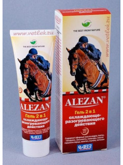 Alezan gel 2 in 1 with a cooling-warming effect, 100ml
