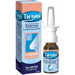 TIZIN CLASSIC 0.05% NASAL SPRAY 10ML