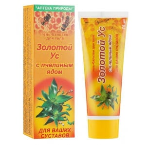 Golden mustache with bee venom Joint Balm, 75 ml