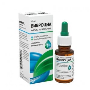 Vibrocil, nasal drops, 15ml