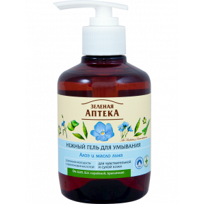 Green Pharmacy - Gentle Facial Wash for dry and sensitive skin. Aloe Vera
