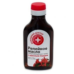 Home Doctor - Burdock oil with Red Pepper - stimulates hair growth