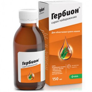 HERBION PLANTAIN SYRUP, 150ML