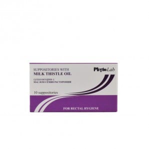Suppositories with Milk Thistle Oil (10 pcs)