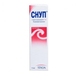 Snoop 0.1% nasal spray 15 ml