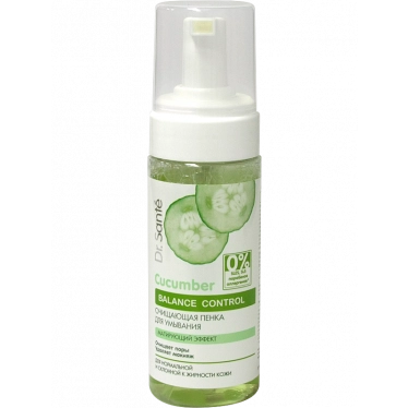 Dr.Sante - Cucumber Balance Control Facial foam wash