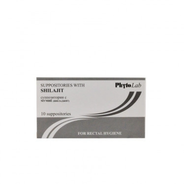Suppositories with Shilajit Mummyo  (10 pcs)