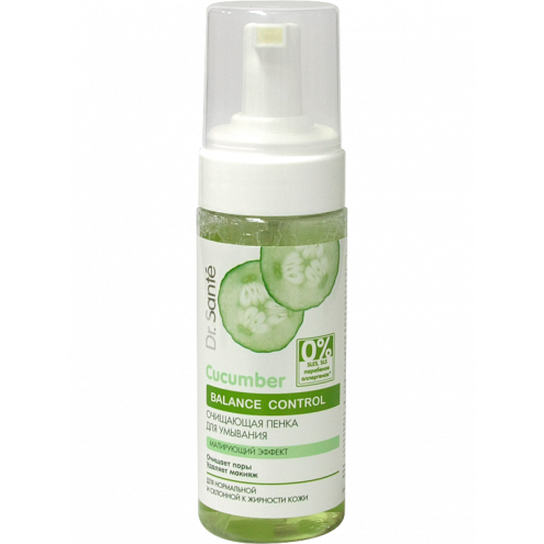 Dr.Sante - Cucumber Balance Control Facial foam wash