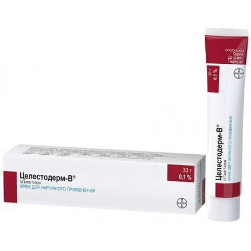 Celestoderm B cream 0.1% 30g