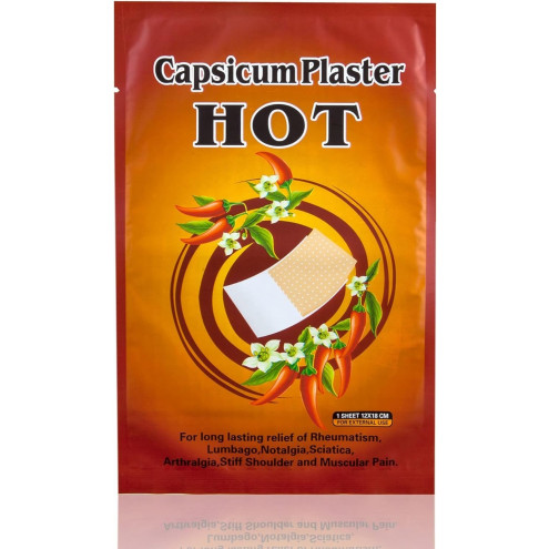 Pepper Capsicum Plaster perf. 12cmx18cm