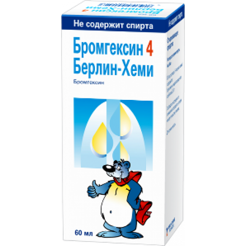 Bromhexine 4, 60 ml
