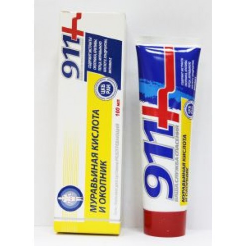 911 «FORMIC ACID AND COMFREY» GEL - BALM FOR JOINTS