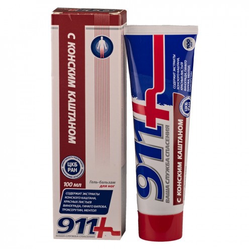 911 HORSE CHESTNUT GEL-BALM 100ML