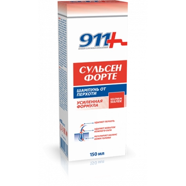 911 Шампунь от перхоти для всех типов волос СУЛЬСЕН ФОРТЕ