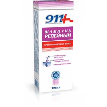 911 Шампунь против выпадения волос РЕПЕЙНЫЙ