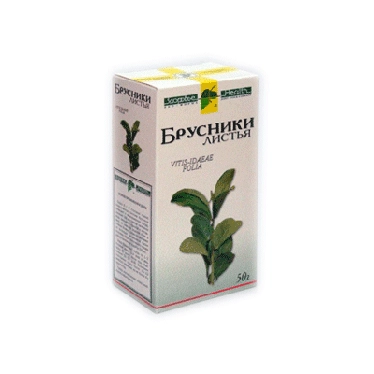 Брусника лист