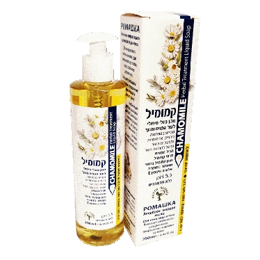 Dan Pharm - Ромашка лечебное жидкое мыло для лица и тела помогает уменьшить раздражение, покраснения на коже
