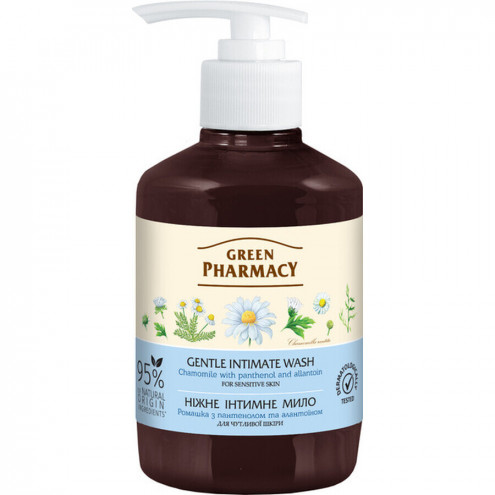 Green Pharmacy - Нежное интимное мыло  для чувствительной кожи. Ромашка