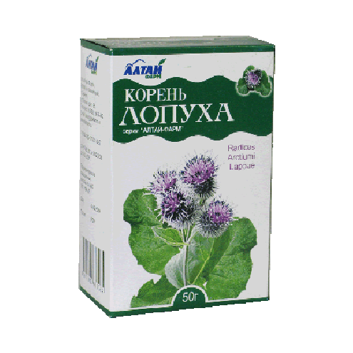 Корень Лопуха