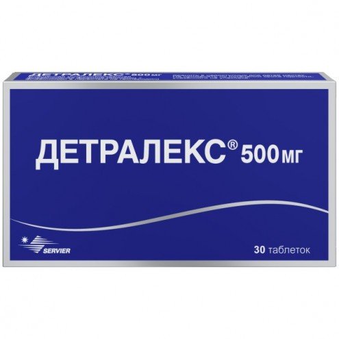 Детралекс таблетки 500мг №30