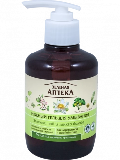 Green Pharmacy - Нежный Гель для умывания Зеленый чай 270 мл
