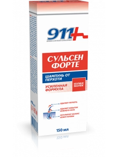 911 Шампунь от перхоти для всех типов волос СУЛЬСЕН ФОРТЕ